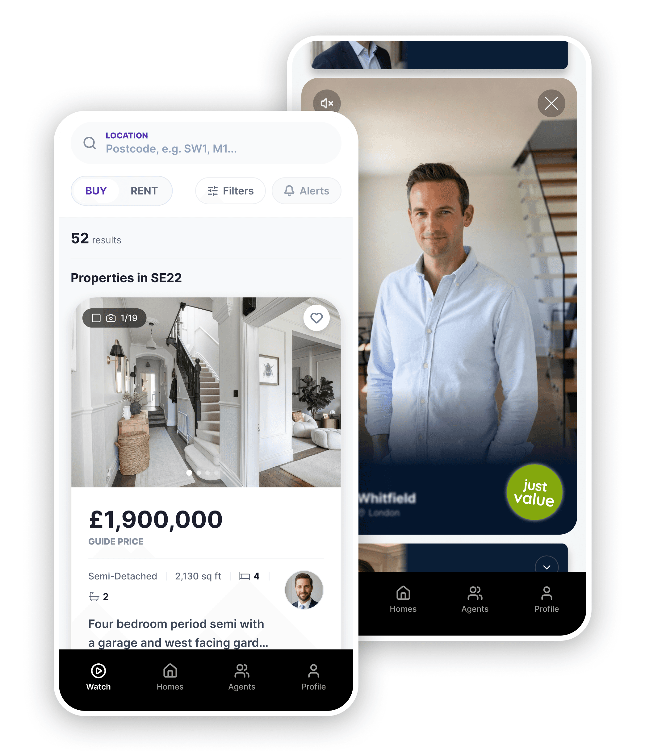 homvo app and video walkthroughs illustration